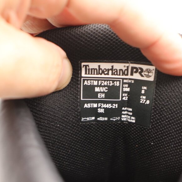 Timberland PRO 6-Inch Direct Attach Work Boots Men\'s 9 M Gray Steel Toe Lace Up main image 10